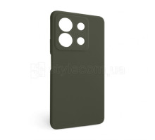 Чохол Full Silicone Case для Xiaomi Redmi Note 13 5G dark olive (41) (без логотипу)