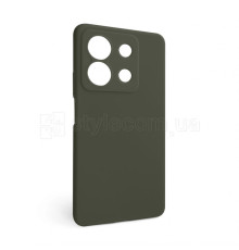 Чохол Full Silicone Case для Xiaomi Redmi Note 13 5G dark olive (41) (без логотипу)