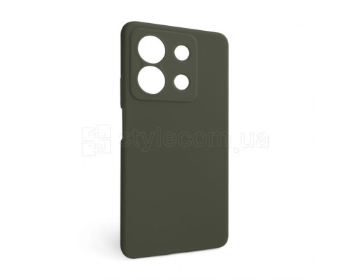 Чохол Full Silicone Case для Xiaomi Redmi Note 13 5G dark olive (41) (без логотипу)