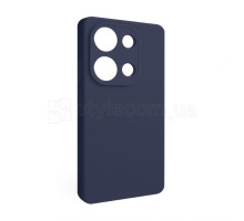 Чохол Full Silicone Case для Xiaomi Redmi Note 13 Pro 4G dark blue (08) (без логотипу)