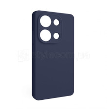 Чохол Full Silicone Case для Xiaomi Redmi Note 13 Pro 4G dark blue (08) (без логотипу)