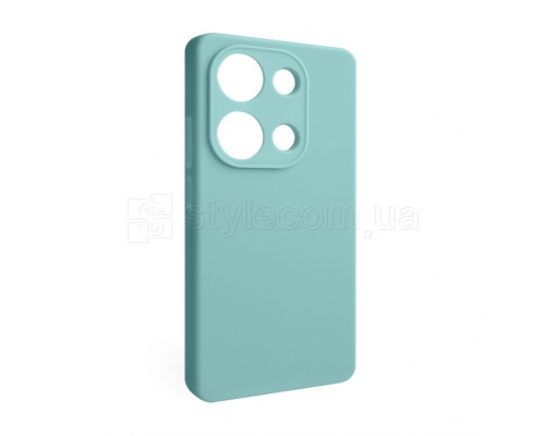 Чохол Full Silicone Case для Xiaomi Redmi Note 13 Pro 4G turquoise (17) (без логотипу)