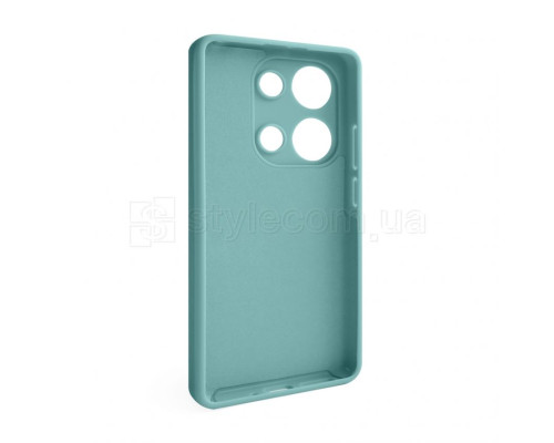 Чохол Full Silicone Case для Xiaomi Redmi Note 13 Pro 4G turquoise (17) (без логотипу)