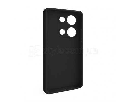 Чохол Full Silicone Case для Xiaomi Redmi Note 13 Pro 4G black (18) (без логотипу)