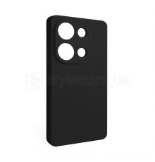 Чохол Full Silicone Case для Xiaomi Redmi Note 13 Pro 4G black (18) (без логотипу)