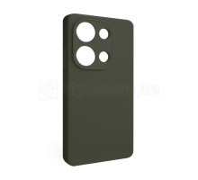 Чохол Full Silicone Case для Xiaomi Redmi Note 13 Pro 4G dark olive (41) (без логотипу)