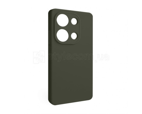 Чохол Full Silicone Case для Xiaomi Redmi Note 13 Pro 4G dark olive (41) (без логотипу)