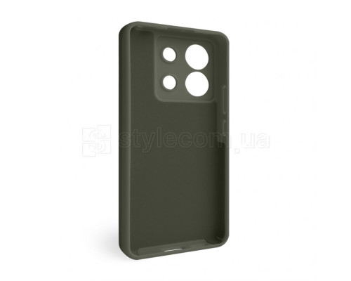 Чохол Full Silicone Case для Xiaomi Redmi Note 13 Pro 5G dark olive (41) (без логотипу)