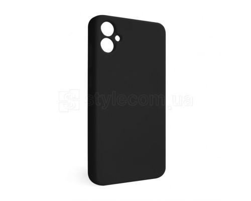 Чохол Full Silicone Case для Samsung Galaxy A05/A055 (2023) black (18) (без логотипу)