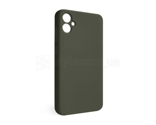 Чохол Full Silicone Case для Samsung Galaxy A05/A055 (2023) dark olive (41) (без логотипу)