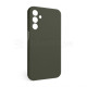 Чохол Full Silicone Case для Samsung Galaxy A15/A156 (2023) dark olive (41) (без логотипу)