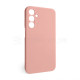 Чохол Full Silicone Case для Samsung Galaxy A25 5G/A256 (2023) light pink (12) (без логотипу)