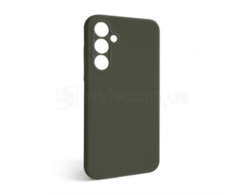 Чохол Full Silicone Case для Samsung Galaxy A35 5G/A356 (2023) dark olive (41) (без логотипу)