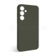 Чохол Full Silicone Case для Samsung Galaxy A35 5G/A356 (2023) dark olive (41) (без логотипу)