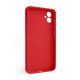 Чохол Full Silicone Case для Samsung Galaxy A05/A055 (2023) red (14) (без логотипу)