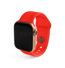 Ремінець для Apple Watch Sport Band силіконовий 38/40мм S/M neon orange