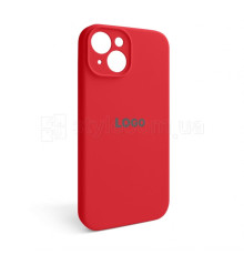 Чохол Full Silicone Case для Apple iPhone 15 red (14) закрита камера