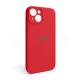 Чохол Full Silicone Case для Apple iPhone 15 red (14) закрита камера TPS-2710000291893