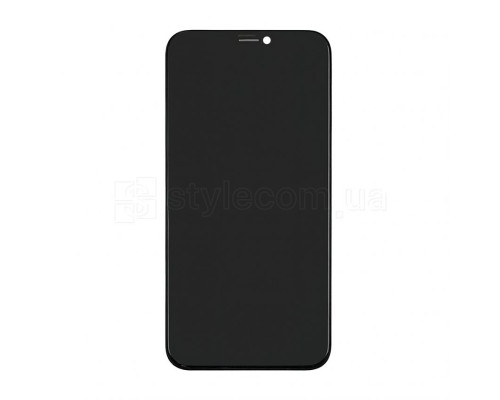 Дисплей (LCD) для Apple iPhone X з тачскріном black (Amoled GX Hard) High Quality TPS-2710000292234