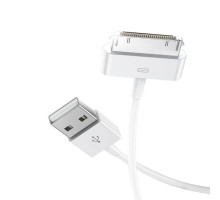 Кабель USB XO NB253 для Apple iPhone 4 white