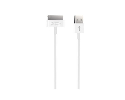 Кабель USB XO NB253 для Apple iPhone 4 white