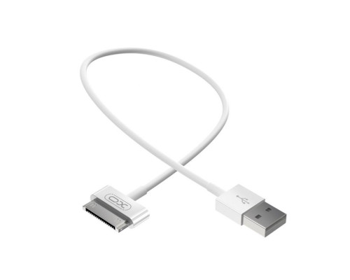 Кабель USB XO NB253 для Apple iPhone 4 white