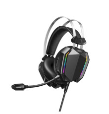 Навушники XO GE-07 ігрові RGB black