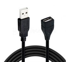 Подовжувач USB AM - USB AF 1.5м black