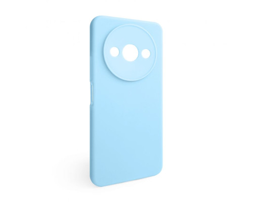 Чохол Full Silicone Case для Xiaomi Redmi A3 light blue (05) (без логотипу)