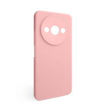 Чохол Full Silicone Case для Xiaomi Redmi A3 light pink (12) (без логотипу) TPS-2710000293972 2710000293972