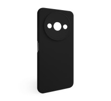 Чохол Full Silicone Case для Xiaomi Redmi A3 black (18) (без логотипу)