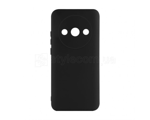 Чохол Full Silicone Case для Xiaomi Redmi A3 black (18) (без логотипу) TPS-2710000293996