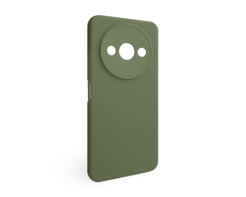 Чохол Full Silicone Case для Xiaomi Redmi A3 dark olive (41) (без логотипу)