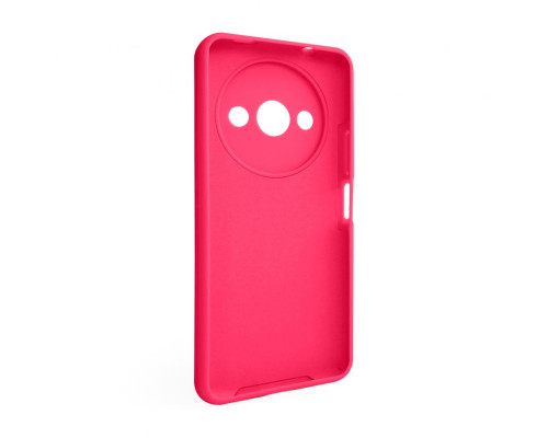 Чохол Full Silicone Case для Xiaomi Redmi A3 fluorescent rose (37) (без логотипу)