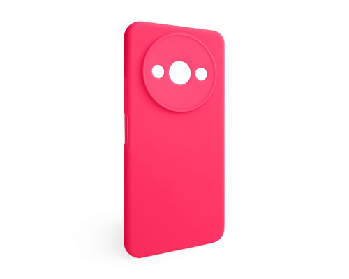 Чохол Full Silicone Case для Xiaomi Redmi A3 fluorescent rose (37) (без логотипу)