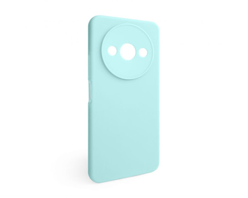 Чохол Full Silicone Case для Xiaomi Redmi A3 turquoise (17) (без логотипу)