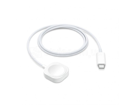Бездротовий зарядний пристрій для Apple Watch Magnetic з Type-C роз'ємом 5W 1м квадратний white TPS-2710000294252 2710000294252