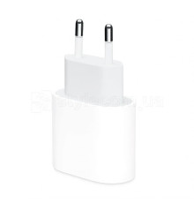 Мережевий зарядний пристрій (адаптер) для Apple iРhone A2347 PD / 25W white High Quality carton box logo