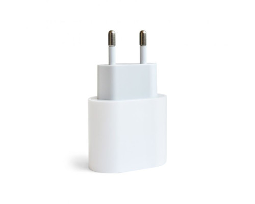 Мережевий зарядний пристрій (адаптер) для Apple iРhone A2347 PD / 25W white High Quality carton box logo