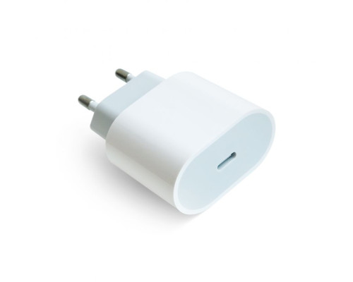 Мережевий зарядний пристрій (адаптер) для Apple iРhone A2347 PD / 25W white High Quality carton box logo