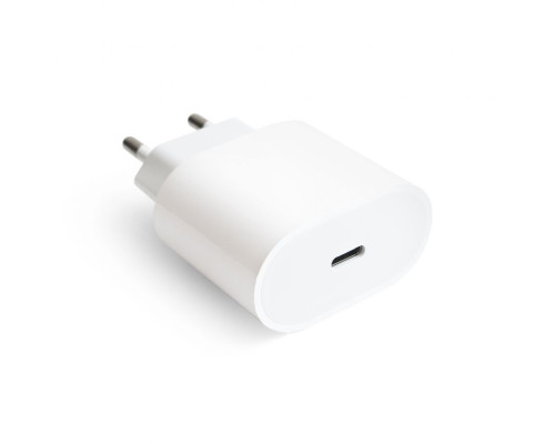 Мережевий зарядний пристрій (адаптер) для Apple iРhone A2347 PD / 20W white High Quality carton box logo