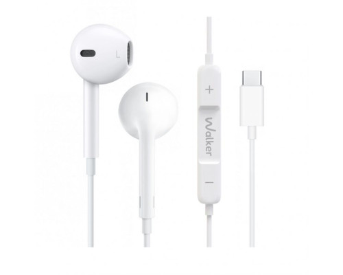 Навушники WALKER i920 Type-C (Universal IC) white TPS-2710000295518 2710000295518