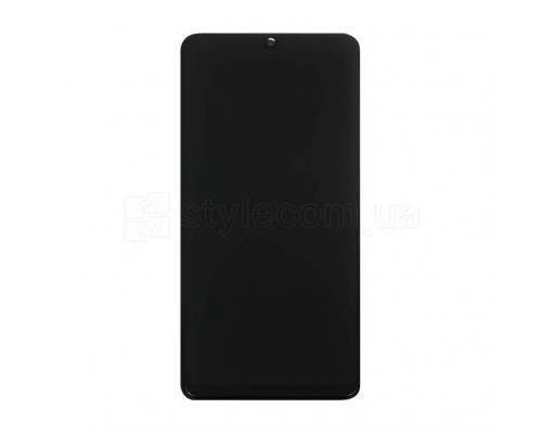 Дисплей (LCD) для Samsung Galaxy M32/M325 (2021) з тачскріном та рамкою black (Oled/коротка матриця) Original Quality TPS-2710000296034