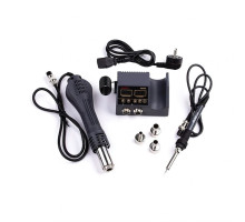 Паяльна станція Yaxun YX-935 (цифрова, фен, паяльник, 3 насадки) TPS-2710000296478 2710000296478