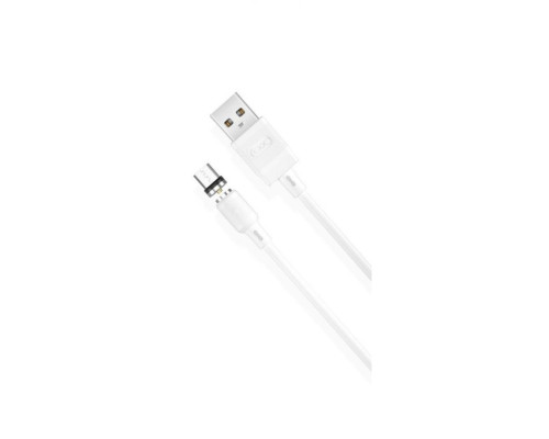Кабель USB XO NB187 Magnetic Micro white TPS-2710000297260 2710000297260