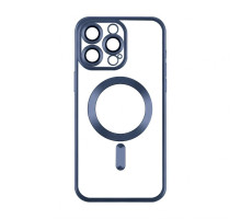 Чохол з функцією MagSafe для Apple iPhone 15 dark blue матовий TPS-2710000297710