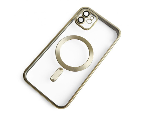 Чохол з функцією MagSafe для Apple iPhone 11 gold матовий