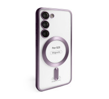 Чохол з функцією MagSafe для Samsung Galaxy S23/S911 (2023) violet матовий