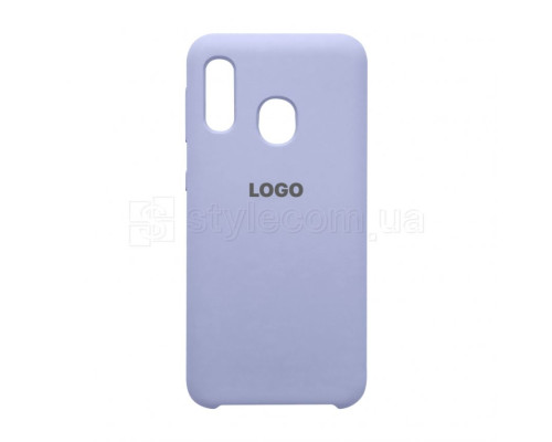Чохол Original Silicone для Samsung Galaxy A20e/A202 (2019) elegant purple (26)
