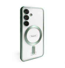 Чохол із функцією MagSafe для Samsung Galaxy S24/S921 (2024), S25/S931 (2025) mint-green (05) матовий TPS-2710000297888 2710000297888